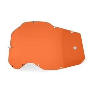 100 PERCENT RC2/AC2/ST2 REPLACEMENT LENS - ORANGE - VIZIR/VIZIR ZA NAOČARA JEDNOSTRUKA RACECRAFT 2/ ACCURI 2/ STRATA 2 BOJA NARANDŽASTA