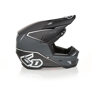 6D HELMETS CROSS/ENDURO KACIGA ATR-3 ZONE MATTE WHITE FIM (FRHPhe-02) BOJA SIVA MAT/BELA VELIČINA XS