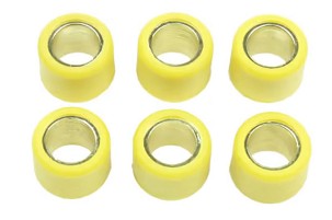 ATHENA ROLE VARIJATORA 6 KOM. 15X12 MM 5,6 GR. APRILIA AMICO /AREA / GULLIVER / RALLY / SONIC / SR 50, SCARABEO 50 / 100, BETA ARK 50, YAMAHA BWS / CR / CS / CW / JOG / YH / YQ / YW 50