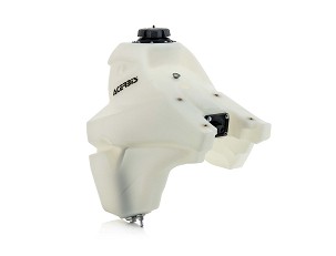 ACERBIS REZERVOAR BAK GORIVA 12L KTM EXC 250 / 300 TPI '18-'19, EXCF / EXC-F 250 / 350 / 450 / 500 '17-'19, SXF / SX-F 250 /350 / 450 '16-'18 PROVIDNI (BELA / CLEAR)