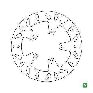 NEWFREN DISK KOČIONI ZADNJI SUZUKI GSF/GSR/GSXR/SV/RF (240x89x5) (5x10,5mm)