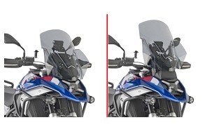 KAPPA VIZIR BMW R 1300 GS '24-'25 (54,5 X 49 CM) ZATAMNJENA (ZA MODELI BEZ RADARU)
