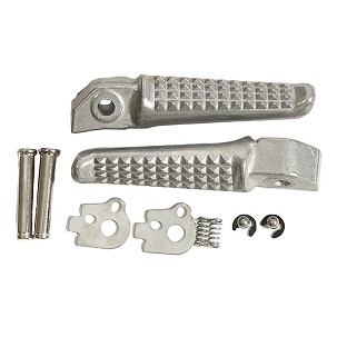 BIKETEC PARTS SET PAPUČICA (PAPUČICE) PUTNIKA KOMPLETAN SA NOSAČIMI HONDA CB 1300 '03-12 BOJA SREBRNA