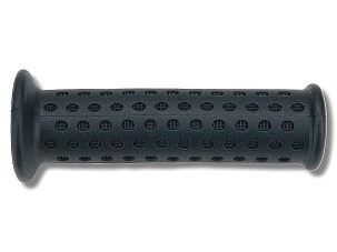 DOMINO RUČKE (RUČKE) SCOOTER PIAGGIO STYLE (TYPHOON) (22+25MM, DUŽ.118MM) BEZ OTVORA BOJA CRNA