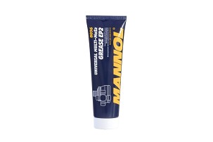 MANNOL EP-2 UNIVERSAL GREASE 230G UNIVERZALNI SMAR LITOWY + MOS2 (8096) (35) - ZAMENJUJE MN7096
