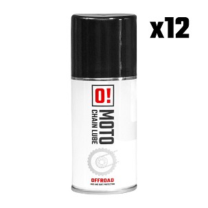 OMOTO SET 12 KOMADA SPREJ MAZIVO ZA LANAC 150ML OFF ROAD O! CHAIN LUBE (O!MOTO) (OLE-042) (PAKOVANJE 12 KOMADA)