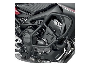 KAPPA GMOLE ŠTITNICI MOTORA YAMAHA TRACER 900 '18-'20, TRACER 900 GT '18-'20 CRNE