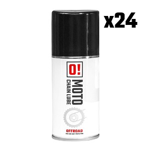 OMOTO SET 24 KOMADA SPREJ MAZIVO ZA LANAC 150ML OFF ROAD O! CHAIN LUBE (O!MOTO) (OLE-042) (PAKOVANJE 24 KOMADA)