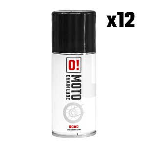 OMOTO SET 12 KOMADA SPREJ MAZIVO ZA LANAC 150ML ROAD O! CHAIN LUBE (O!MOTO) (OLE-042) (PAKOVANJE 12 KOMADA)