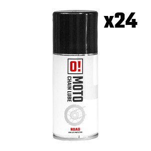 OMOTO SET 24 KOMADA SPREJ MAZIVO ZA LANAC 150ML ROAD O! CHAIN LUBE (O!MOTO) (OLE-042) (PAKOVANJE 24 KOMADA)