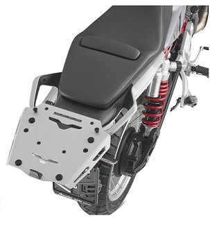KAPPA NOSAČ CENTRALNOG KOFERA (ANODIRANE ALUMINIUM) MOTO GUZZI V 85 TT '24-'25 ALUMINIJUMSKI MONOKEY