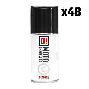 OMOTO SET 48 KOMADA SPREJ MAZIVO ZA LANAC 150ML OFF ROAD O! CHAIN LUBE (O!MOTO) (OLE-042) (PAKOVANJE 48 KOMADA)
