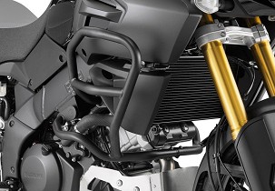 KAPPA GMOLE ŠTITNICI MOTORA SUZUKI DL 1000 V-STROM (14-19) CRNE