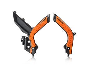 ACERBIS ŠTITNICI RAMA X-GRIP KTM EXC / EXC-F / XC-W / XCF-W '20-'23 BOJA CRNA / NARANDŽASTA
