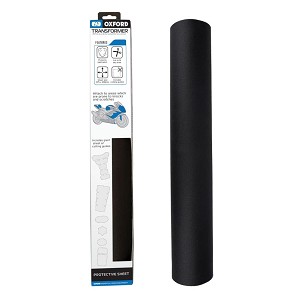 OXFORD NALEPNICE ZAŠTITNE PLASTIKI U MOTOCIKLU DIMENZIJAY 375MM X 300MM BOJA CRNA