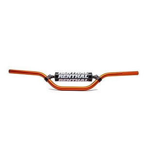 RENTHAL VOLAN 7/8 CALA (22MM) MX MINI HANDLEBAR ORANGE KTM 65 SX PADDED BOJA NARANDŽASTA SA SUNĐEROM