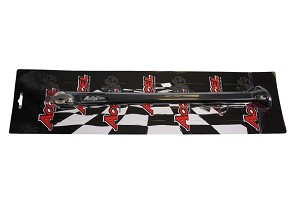 ACCEL STOPKA BOČNA SUPERMOTO KTM EXC / EXC-F / XC-W / XC / XC-F '17-'23, HUSQVARNA FE / TE '17-'23, GAS GAS EX 300 / EX / EC 250 F / 350 F / 450 F '21-'23 BOJA CRNA