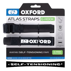 OXFORD TRAKE ZA TRANSPORT ATLAS G-HOOK 26MM X 2 M BOJA CRNA
