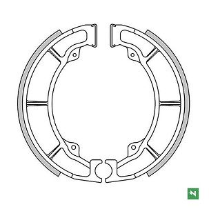 NEWFREN PAKNE KOČIONE ZADNJI KAWASAKI EL 250 '90-'03, ER-5 '97-'07, KLF 220 '88-'02, SA 440 '79-'83, SA 440 LTD '82-'84, ZR 550 '83-'84 (160X30MM)
