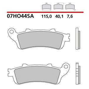 BREMBO 2026/05 KOČIONE PLOČICE KH261 / KH281 SINTER SA (SINTEROVANI METAL) PREDNJA (ECE R90)