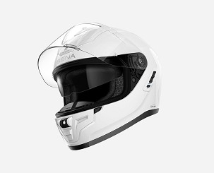 SENA 2026/07 KACIGA PHANTOM INTEGRALNA FIBERGLASS SA INTERKOMOM MESH 3.0 DO 2000M I SISTEMOM AUDIO HARMAN KARDON VELIČINA L BOJA BELA ( ECE R22.06 KOPČA DD) (EL)