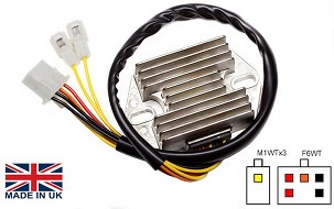 ELECTREX REGULATOR NAPONA SUZUKI VS 600 INTRUDER '95, VS 700 INTRUDER '86-'87, VS 750 / 800 INTRUDER '85-'95, VS 1400 INTRUDER, GV 1400 CAVALCADE