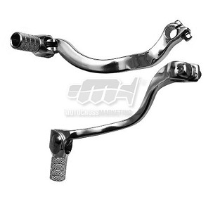 M.C. POLUGA PROMENE MENJAČA SUZUKI RM 125 '01-'12 (ALUMINIJUMSKA) BOJA SREBRNA, ZAVRŠETAK ČELIČNA