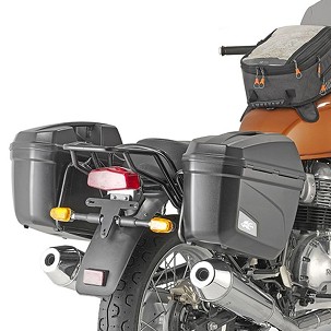 KAPPA NOSAČ KOFERE BOČNE MONOKEY ROYAL ENFIELD INTERCEPTOR 650 '19-'25, - CRNA