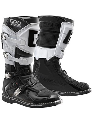 GAERNE ČIZME CROSS/ENDURO MODEL GX-1 GOODYEAR BLACK/WHITE/GREY BOJA CRNA/BELA/SIVA VELIČINA 44.5
