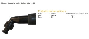 DZE KAPA ZA SVEĆICU EBANITNA, UGAO 120 STEPENI, NAVOJ, (KINESKI SKUTERI) UNIVERZALNA