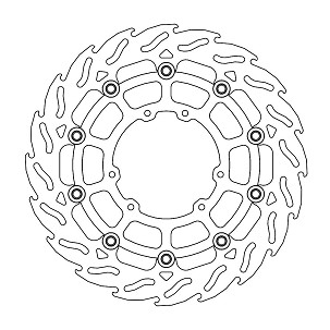 MOTO-MASTER DISK PLUTAJUĆI PREDNJI 300MM FLAME (ALUMINIJUMSKI SREDSTVO) HONDA CRF 250/450 '04-'25