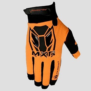 POLEDNIK PREMIUM RUKAVICE / RUKAVICE CROSS MODEL HRNT (HORNET) MXR BOJA NARANDŽASTA VELIČINA M