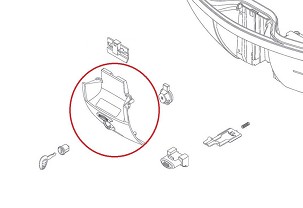 KAPPA ELEMENT ZAMYKANIA KUFRA K355N, K355NT, K400N, K400NT, K47N, K47NT, K47NN MANTA, K37N, K37NT, K37NN MANTA