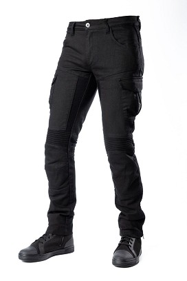 MODEKA PANTALONE DŽINS PANTALONE MOTOCIKLISTIČKA CITY NOMAD TROOPER BOJA CRNA VELIČINA L