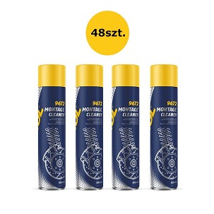 MANNOL MONTAGE CLEANER PREPARAT ZA ODMAŠĆIVANJA KOČNICA 600ML (9672) - KARTON 48 KOMAD (PAKET) (BRAKE CLEANER)