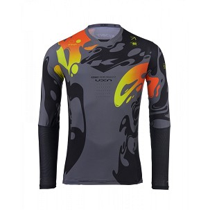 KENNY RACING MAJICA CROSS/ENDURO MODEL PERFORMANCE STEEL BOJA SIVA/CRNA/ŽUTA/CRVENA VELIČINA M