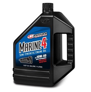 MAXIMA RACING OILS ULJE MOTORNO POLUSINTETIČKO ZA VODENE SKUTERE, ČAMCE I VANBRODSKE MOTORE MARINE 4T SYN BLEND 10U40 4 LITARA (12) (AKC)