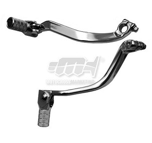 M.C. POLUGA PROMENE MENJAČA SUZUKI RM 250 89-12 (ALUMINIJUMSKA) BOJA SREBRNA, ZAVRŠETAK ČELIČNA