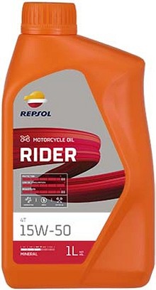 REPSOL ULJE MOTORNO 4T RIDER 15U50 1L MA2 MINERALNO (12) - ZAMENJUJE RP165M51
