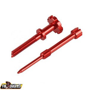 FM-PARTS ŠRAF REGULACIJE SASTAVA MIESZANKI I BIEGU PRAZNOG HODA ZA KARBURATORA KEIHIN (FUEL MIXTURE AND IDLE SCREW) BOJA CRVENA