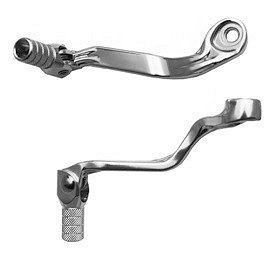 M.C. POLUGA PROMENE MENJAČA KTM SX 65 '09-'24, GAS GAS MC 65 '21-'24, HUSQVARNA TC 65 '17-'24 (ALUMINIJUMSKA) BOJA SREBRNA, ZAVRŠETAK ČELIČNA