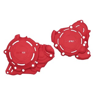 ACERBIS ŠTITNICI MOTORA (ŠTITNIK POKLOPCA / DEKLA KVAČILA I ALTERNATORA) X-POWER GAS-GAS EC / EX 250 / 300 '24-'25, MC 250 '24-'25 BOJA CRVENA