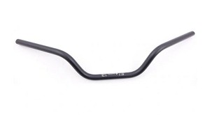 ACCEL VOLAN ALUMINIJUMSKA STREET (22,2MM) VISOKA BOJA CRNA