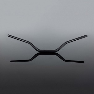 RENTHAL VOLAN 1,1/8 CALA (28,6MM) STREET FATBAR HANDLEBAR HONDA AFRICA TWIN BOJA CRNA