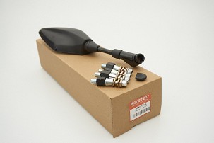 BIKETEC PARTS RETROVIZOR YAMAHA MT 125 '14-'19, MT-03 '16-'21, MT-07 '14-'19, MT-09 '13-'20, MT-10 '16-'20, TENERE 700 '19-'24, XTZ 1200 '14-'19 LEVO (OEM 1RC-26280-00), UNIVERZALNE (ADAPTERY U SETU M10 LEVI/DESNI NAVOJ, M8 LEVI/DESNI NAVOJ 4KOM.)