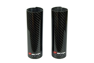 SCAR RACING SAMOPRZYLEPNE ŠTITNICI GORNEJ DELOVI GOLENI LAG TELESKOPA CARBON DIMENZIJAY 160X52 MM