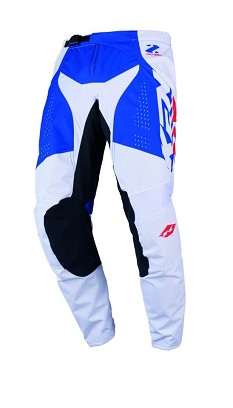 KENNY RACING PANTALONE CROSS/ENDURO TRACK KID/JUNIOR/DEČJE ZOOM PATRIOT BOJA PLAVA/CRVENA/BELA VELIČINA 26 (10 LAT)