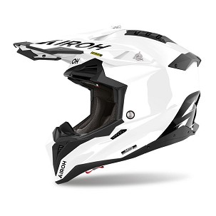 AIROH CROSS / ENDURO / ATV / QUAD KACIGA AVIATOR 3 FIM (FRHPhe-02) BOJA BELA SJAJ VELIČINA XS