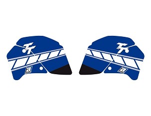 BLACKBIRD KOMPLET NALEPNICA (FOLIJA) YAMAHA TT 350 '87-'96 DREAM 2 BOJA PLAVA BELA