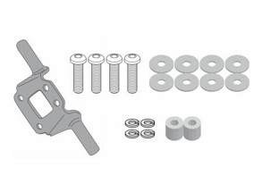 KAPPA ADAPTER ZA MONTAŽU BOČNOG NOSAČA TE4127K BEZ UPOTREBE NOSAČA CENTRALNEGO KZ4127 I KZ4129